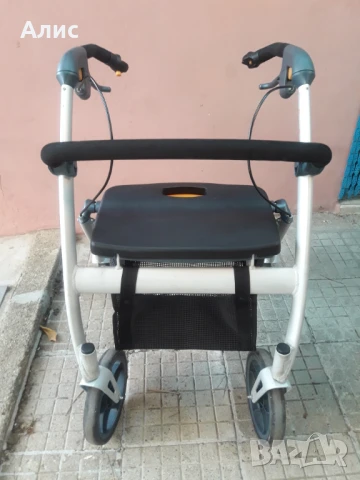 алуминиев ролатор, снимка 6 - Ролатори - 51232985