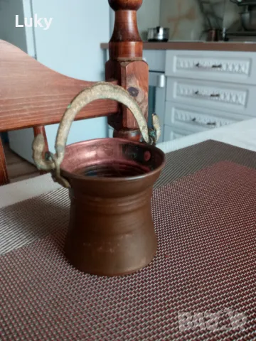 Миниатюрно котле(менче) 100 грамка., снимка 3 - Антикварни и старинни предмети - 48148718