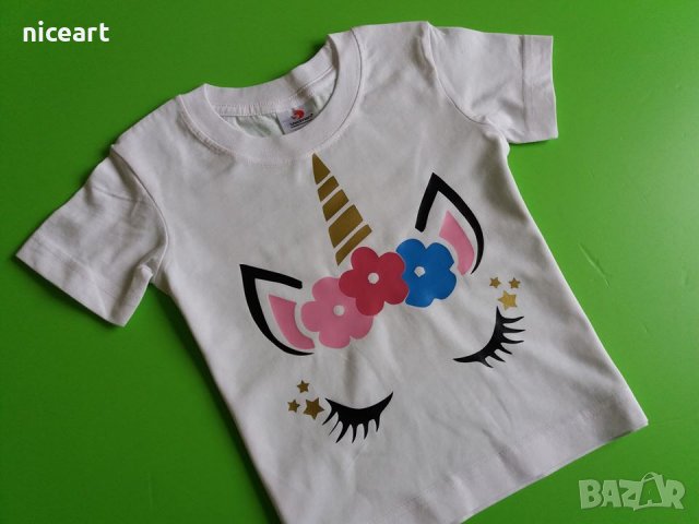Детска тениска с надпис, снимка 3 - Детски тениски и потници - 39149263