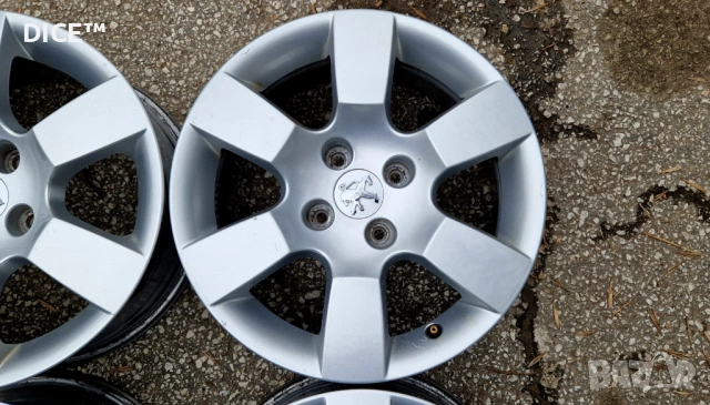 Пежо Ситроен 16 4х108 лети джанти Peugeot Citroen 4x108, снимка 7 - Гуми и джанти - 53451857