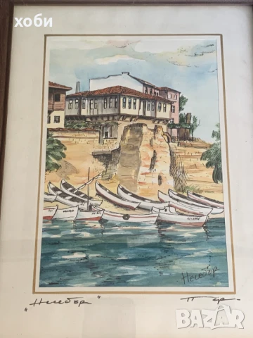 Картина Несебър, снимка 2 - Картини - 51290123