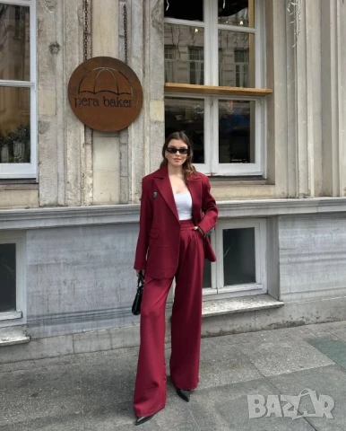 Дамска комплект от фино плетиво от две части , снимка 4 - Комплекти - 50452313