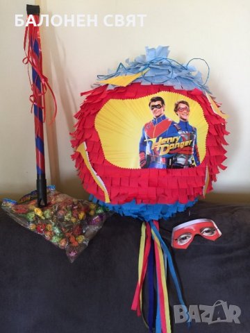 Henry Danger с размер Умалена Пинята Опасния Хенри -50%, снимка 4 - Други игри - 26484143