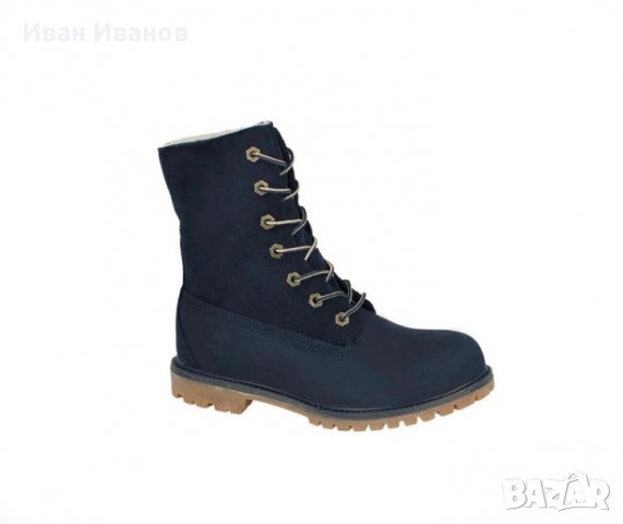 ботуши/боти  TIMBERLAND AUTHENTICS TEDDY FLEECE WP FOLD DOWN  номер 38 , снимка 3 - Дамски ботуши - 35018938