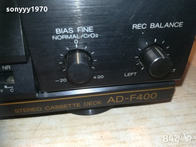 aiwa ad-f400 stereo deck germany 0404211120, снимка 10 - Декове - 32417606