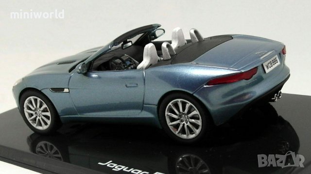 Jaguar F-type V8 S - мащаб 1:43 на IXO модела е нов в PVC дисплей-кейс, снимка 3 - Колекции - 44025854