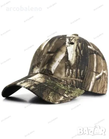 Мъжка бейзболна шапка с листа, бионична камуфлажна шапка, 5цвята , снимка 10 - Шапки - 47556698