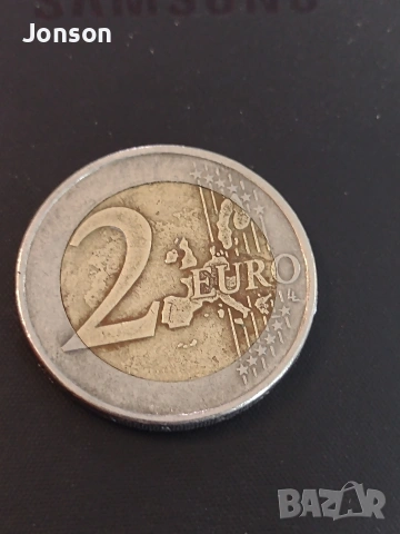 2 euro 2002г, S в долната звезда , снимка 3 - Нумизматика и бонистика - 53561208