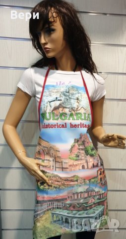 Нова традиционна готварска престилка България - Наследство, снимка 10 - Български сувенири - 28337579