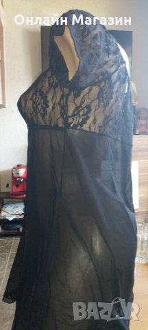 Къса нощничка с късо ракавче л хл, снимка 4 - Корсети, бюстиета, топове - 32571573