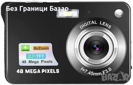 Нова 48MP 4K NBD-KPJ Цифрова Камера - Идеална за YouTube и Влогове