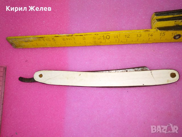 Старинен НЕМСКИ РЯДЪК КОЛЕКЦИОНЕРСКИ БРЪСНАЧ 43164, снимка 11 - Колекции - 44010410