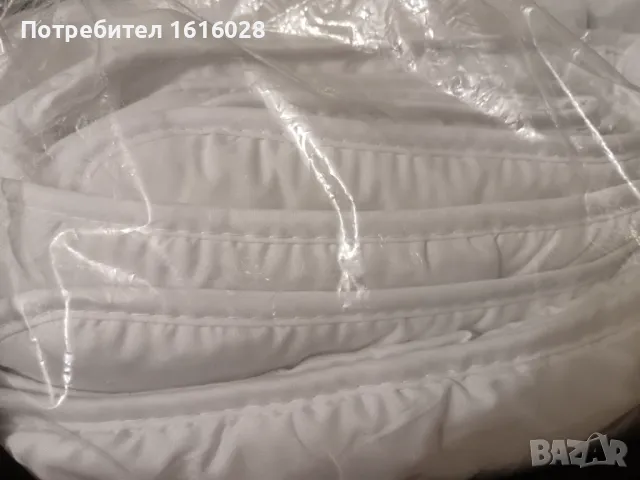 Нов спален комплект + олекотена завивка + възгавница., снимка 10 - Спално бельо и завивки - 49136670