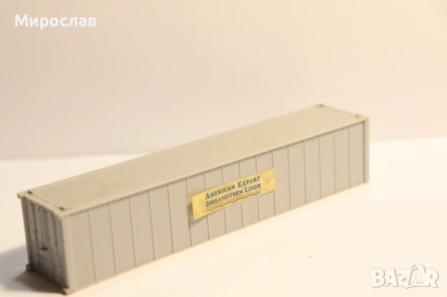 WIKING 1:87 H0 ФУРГОН КОНТЕЙНЕР КАМИОН TIR МОДЕЛ КОЛИЧКА, снимка 3 - Колекции - 52501280