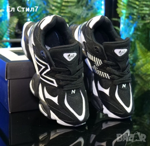 📌#Дамски #маратонки #NewBalance 9060 Цвят-Черно и Бяло 36 37 38 39 номер Цена 110лв/56.24 € Еконт, снимка 4 - Маратонки - 52251517