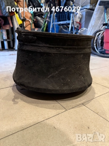 Медно менче, снимка 2 - Антикварни и старинни предмети - 52819394