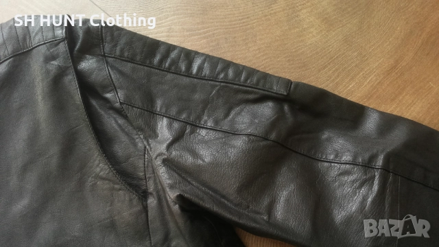 JACK & JONES Real Leather Jacket Размер XL мъжко яке естествена кожа 36-67, снимка 9 - Якета - 52158860
