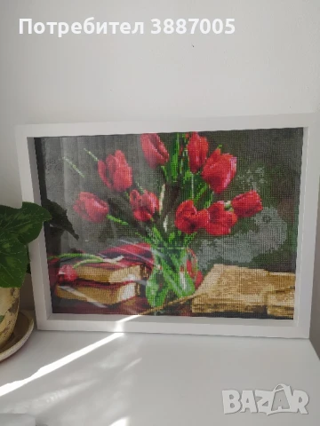 Диамантен гоблен с рамка 30-40, снимка 3 - Гоблени - 50960318
