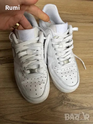 Оригинални бели кецове Nike Air Force ! 36,5 н, снимка 2 - Кецове - 49717051