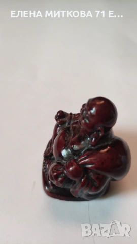 Малка фигурка на Буда, снимка 4 - Колекции - 53528277