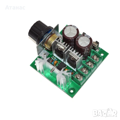 Регулатор за обороти на DC мотор - плавен контрол до 10A, 400W, снимка 4 - Друга електроника - 53465010