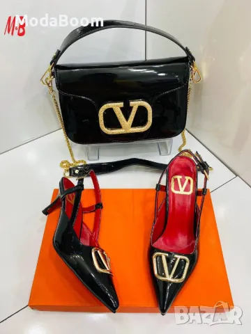 Valentino дамски комплекти Различни цветове , снимка 2 - Дамски елегантни обувки - 48565801