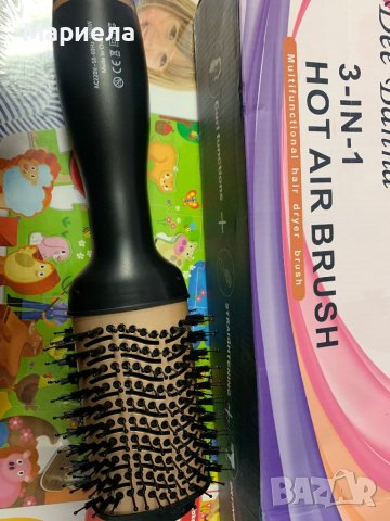 Електрическа Четка за Коса с горещ въздух / Electric Hair Brush, снимка 3 - Други - 43266208