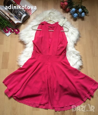 Нова цикламена рокля, снимка 3 - Рокли - 27644399