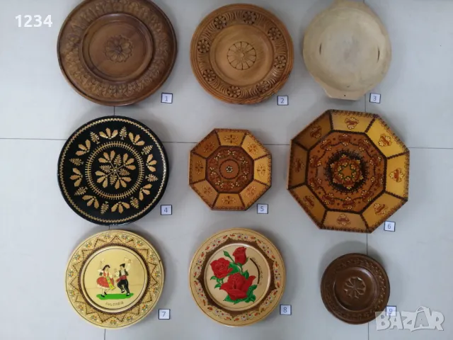 Дървени чинии, вази и чаши , снимка 2 - Други стоки за дома - 49282563