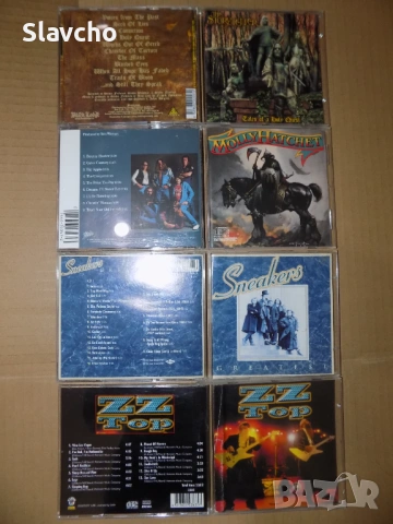 Дискове на -The Storyteller-Tales Of A Holy Quest/Molly Hatchet 1978/Sneakers–Greatest/ZZ TOP-best, снимка 8 - CD дискове - 39465361