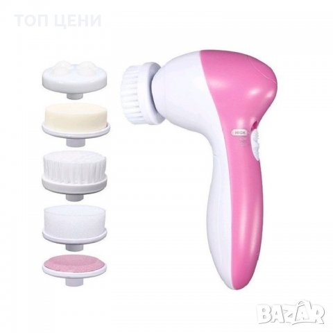 ЕЛЕКТРИЧЕСКА ЧЕТКА ЗА ПОЧИСТВАНЕ НА ЛИЦЕ 5 В 1, снимка 3 - Други - 28618460