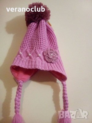 Детски зимни плетени шапки, снимка 5 - Шапки, шалове и ръкавици - 26948359