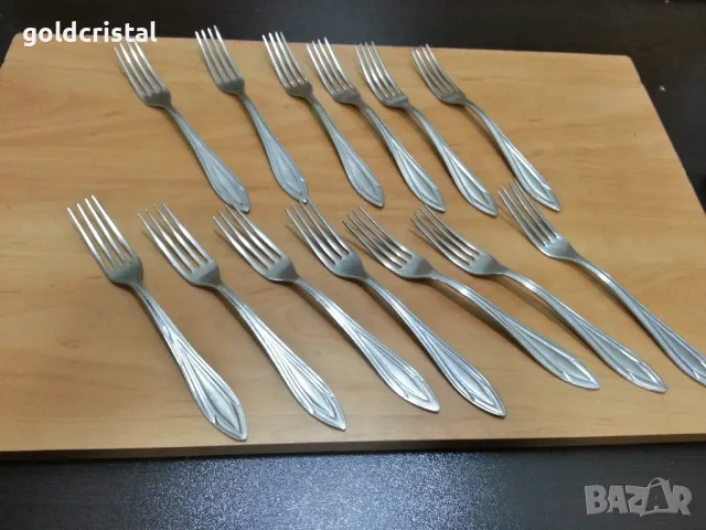 стари български прибори за хранене вилици и лъжици 