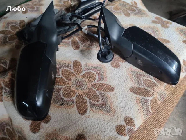 Комплект огледала с лед подсветка и подгрев за Ауди А6 ц6 4ф Audi A6 c6 4f, снимка 2 - Части - 48835128