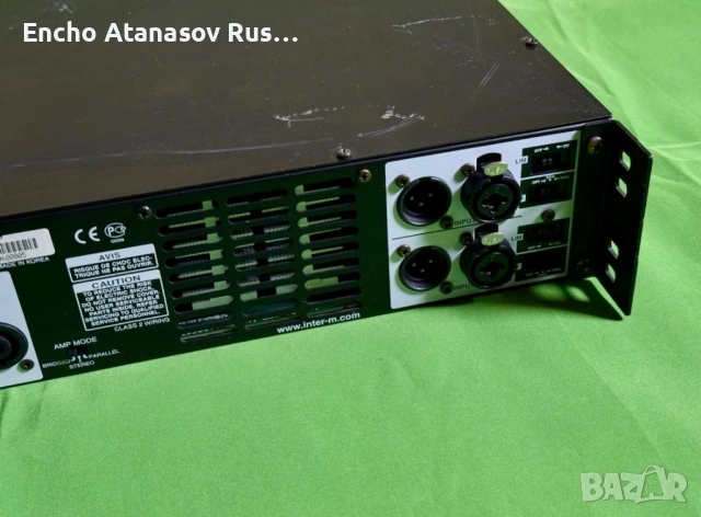 Професионален усилвател 1400W , снимка 5 - Ресийвъри, усилватели, смесителни пултове - 53233166