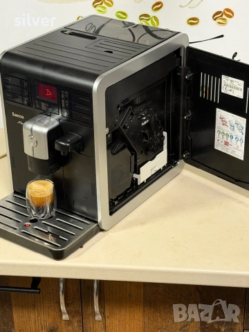 Кафемашина кафе автомат Saeco moltio с гаранция, снимка 7 - Кафемашини - 53456899