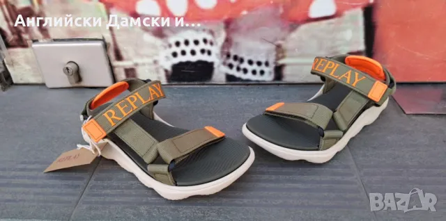 Английски оригинални сандали Replay, снимка 3 - Сандали - 50025911