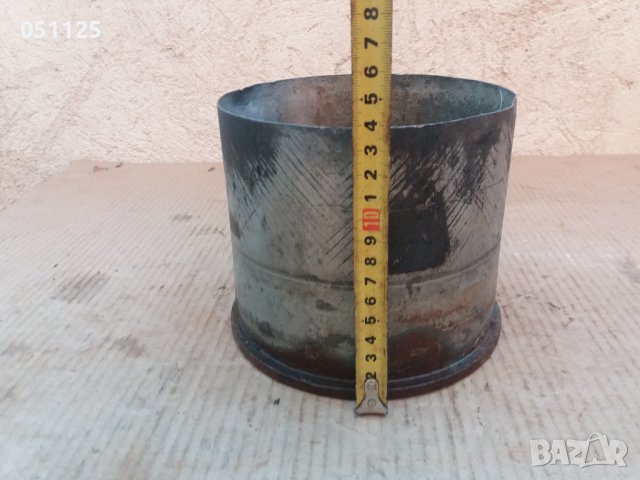 масивна метална гилза от танк, подходяща за саксия и др. , снимка 7 - Антикварни и старинни предмети - 37340677
