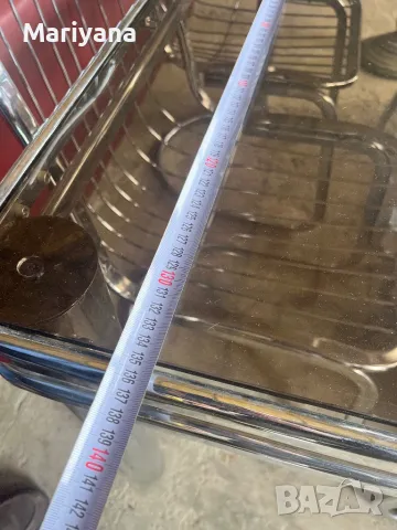 Комплект трапезна маса с 4 стола, снимка 2 - Маси - 50004887