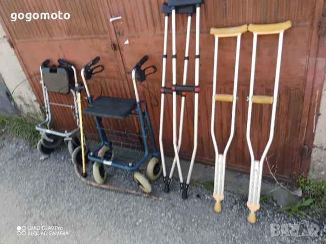 Патерици, патерица, канадка, ролатор, проходилка, бастун, канадки помощни средства , снимка 8 - Патерици - 50149694