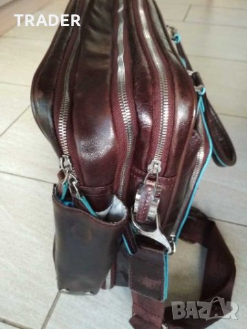 Бизнес чанта Piquadro с две отделения и разширение, снимка 10 - Чанти - 27986130