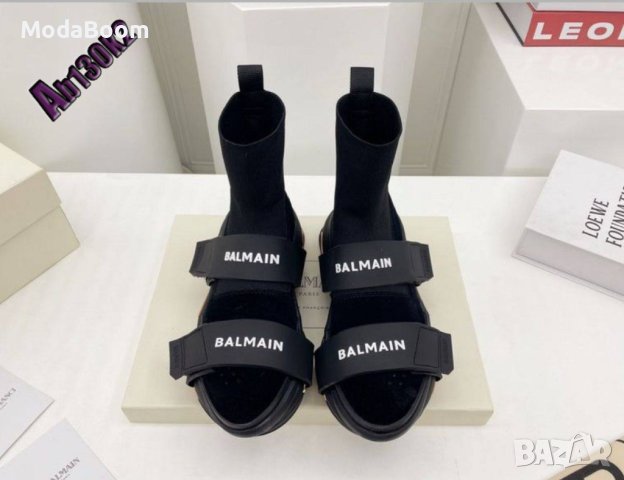 🖤🤩Balenciaga черни модерни дамски обувки тип чорап🤩🖤, снимка 4 - Маратонки - 43771144