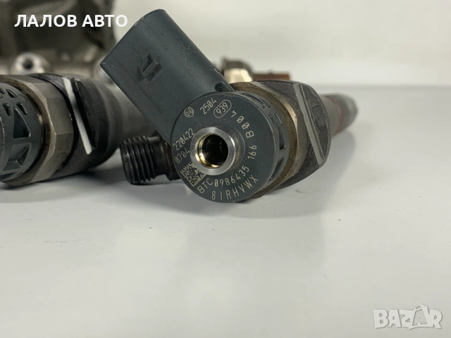 ГНП дюзи 2.0 TDI COMMON RAIL горивна система 0986435166 04455110369 0445010526 03L089N, снимка 4 - Части - 53255488