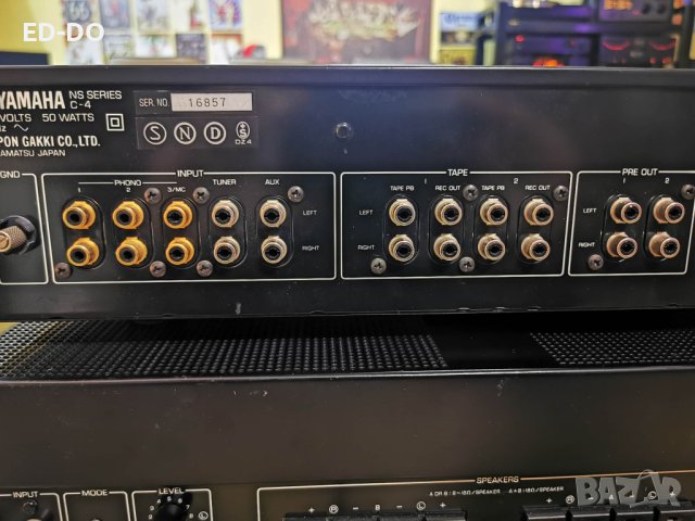 YAMAHA M-4 POWER AMPLIFIER , снимка 7 - Ресийвъри, усилватели, смесителни пултове - 43920253