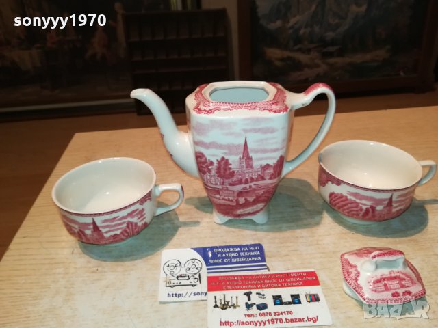 MADE IN ENGLAND-ПОРЦЕЛАН ОТ АНГЛИЯ 0411212030, снимка 2 - Антикварни и старинни предмети - 34698685