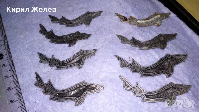 Лот 8 ФИГУРАЛНИ МЕТАЛНИ АРТ АПЛИКАЦИИ РИБА ЩУКА Подходящи и за ХЕНД-МЕЙД УКРАСА БИЖУТА и Друго 34242, снимка 2 - Други - 39062026
