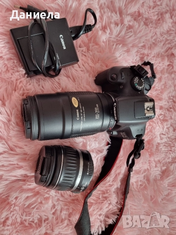 Canon EOS 1300D + обектив 100-200mm