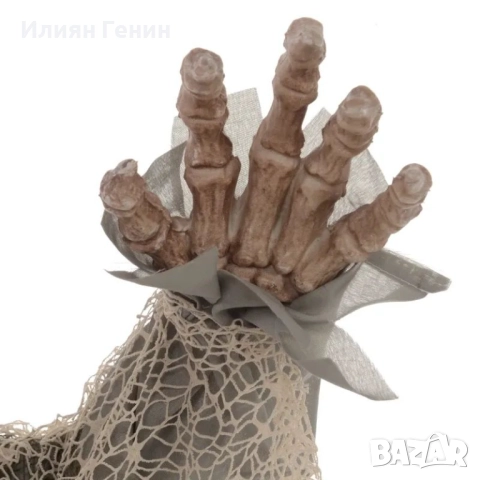 HOMCOM Скелет-призрак, Хелоуинска декорация, снимка 6 - Декорация за дома - 51915624