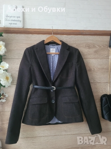 Тъмно кафяво сако S’OLIVER 