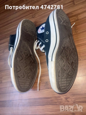 черни маратонки Converse, снимка 5 - Маратонки - 53539187